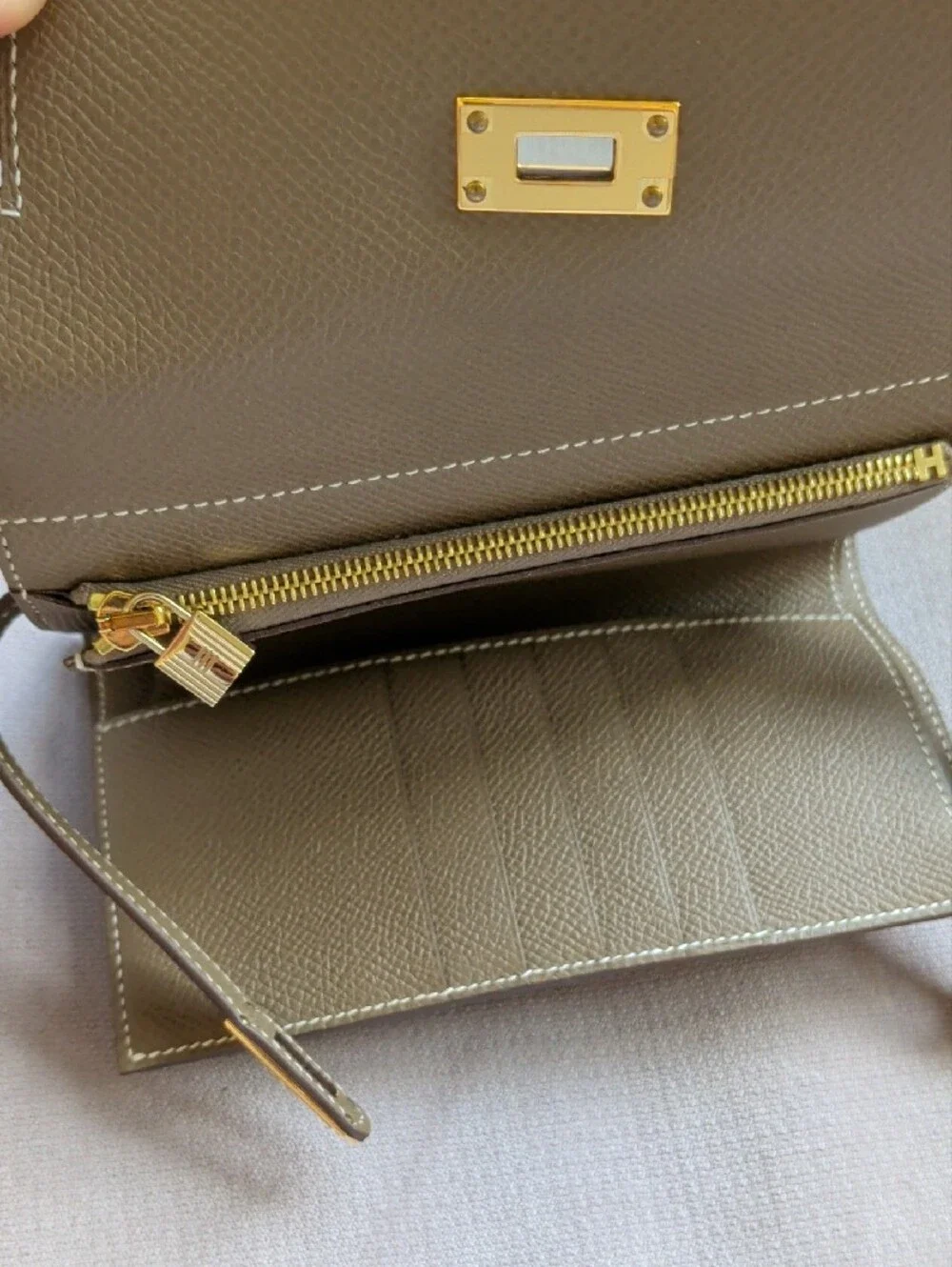 Hermes Kelly Wallet
